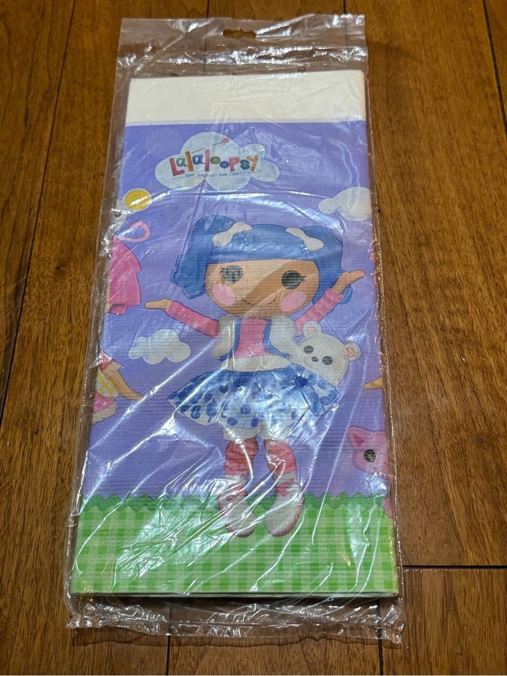 Lalaloopsy Party Table Cover 54" x 96" Disposable Paper Tablecloth New Birthday